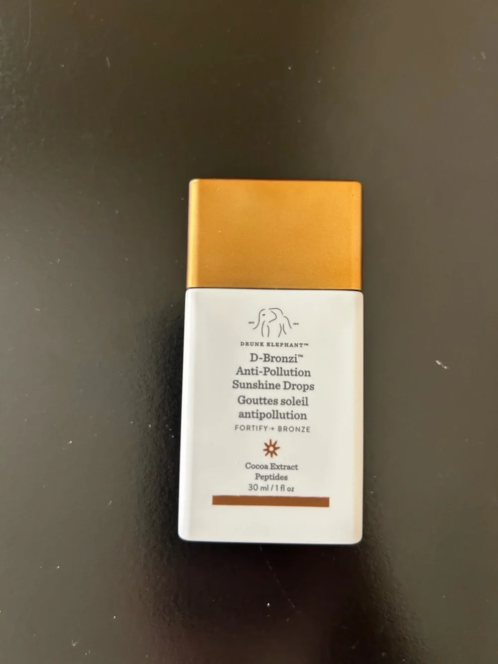 Drunk Elephant D-Bronzi Anti-Pollution Bronzing Drops with Peptides 30 ml